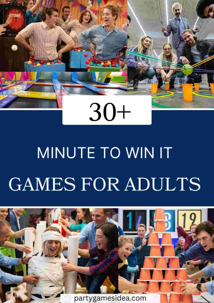 Minute To Win It Games For Adults