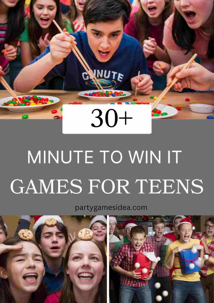 Minute To Win It Games For Teens