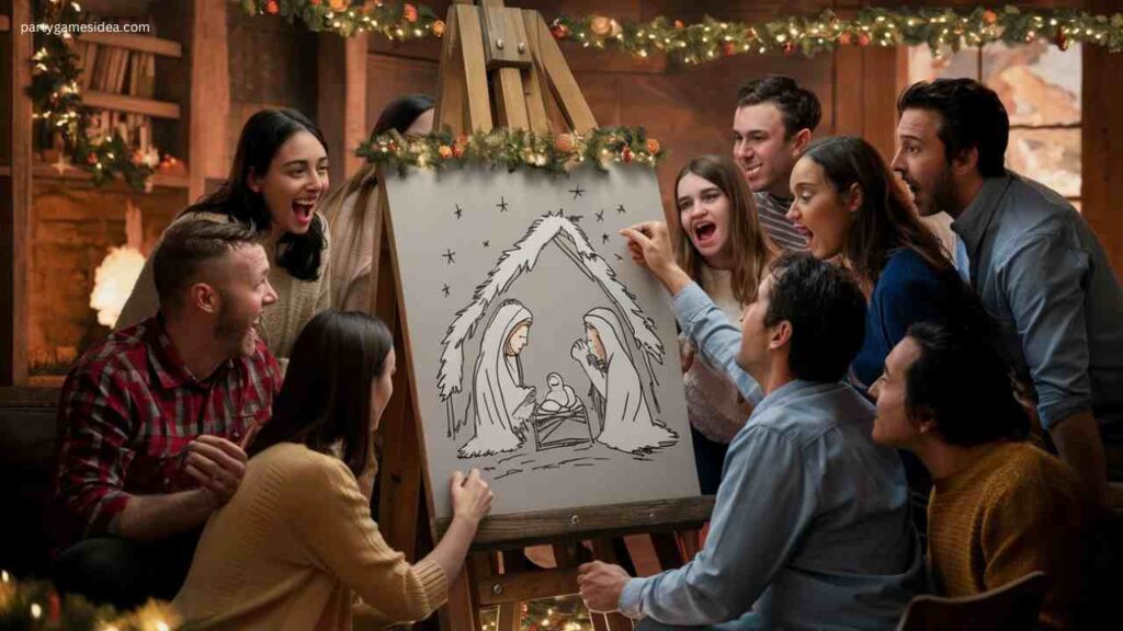 Nativity Scene Pictionary