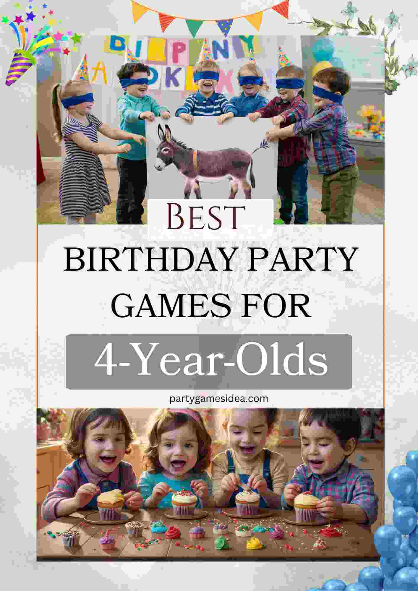 Birthday Party Games For 4 Year Olds