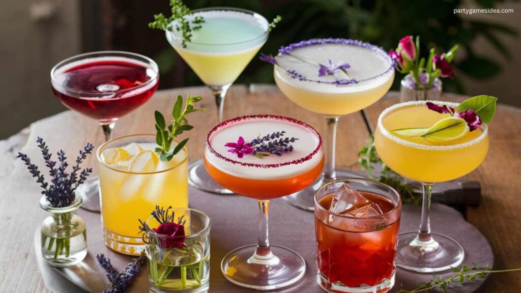 Botanical Cocktails and Mocktails