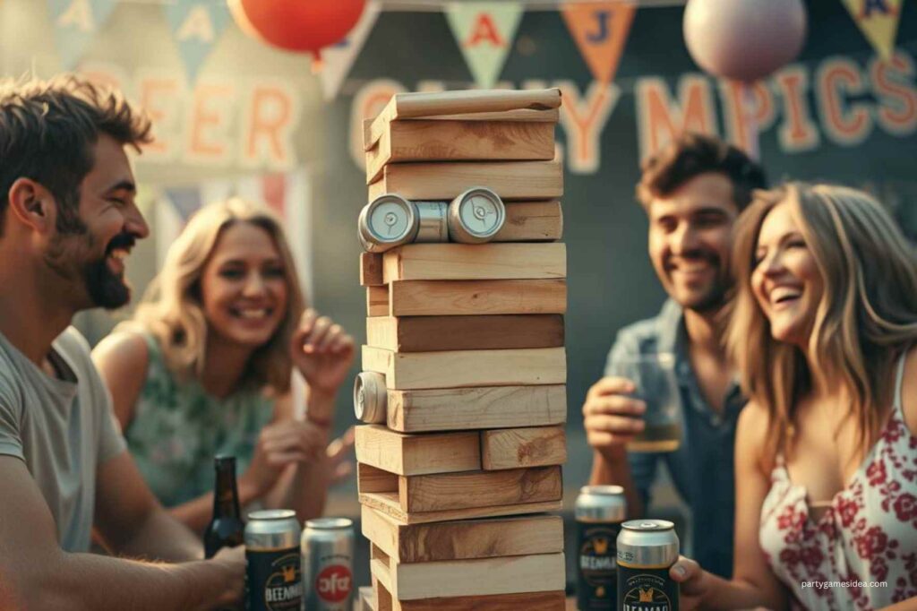 Drunk Jenga