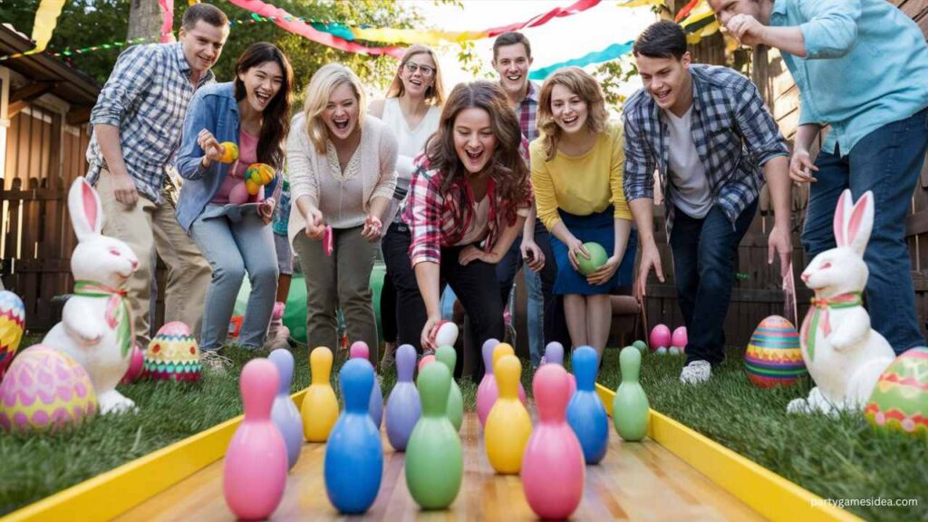 Easter Egg Bowling