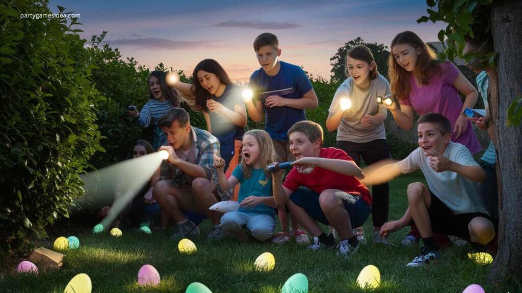 Glow-in-the-Dark Easter Egg Hunt