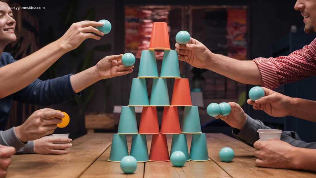 Ping Pong Cup Stack