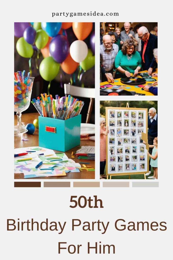 50th Birthday Party Games For Him