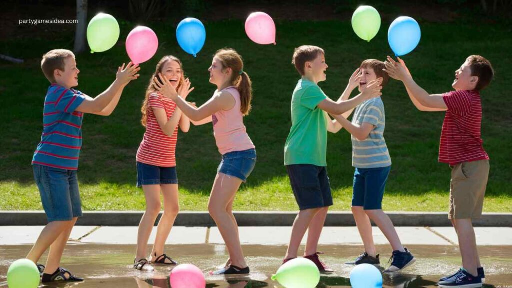 A Water Balloon Toss