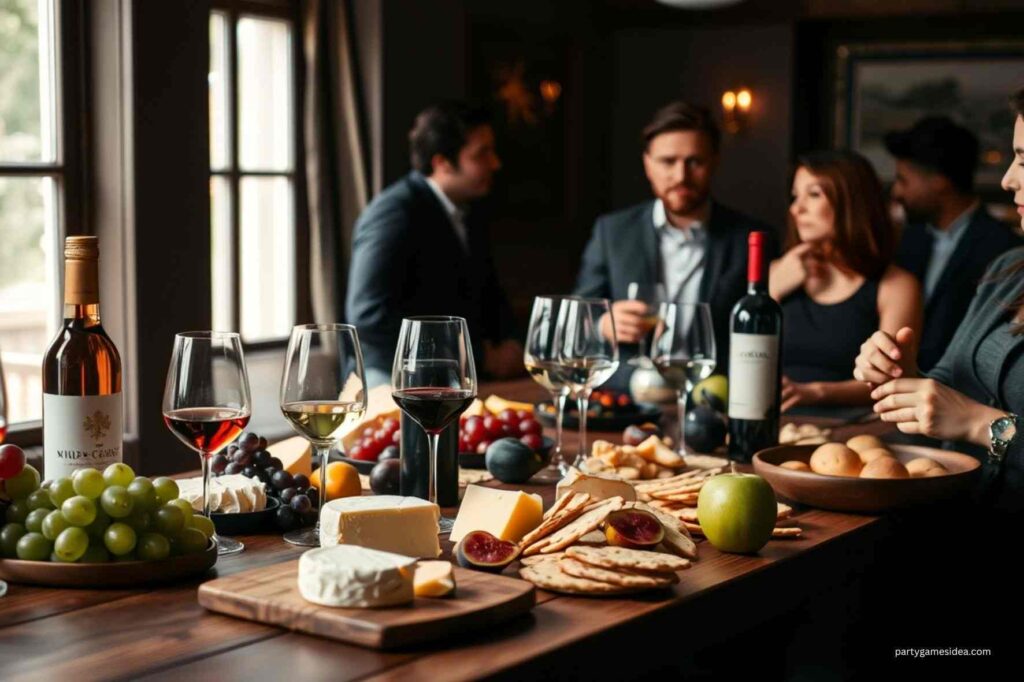 A Wine and Cheese Tasting