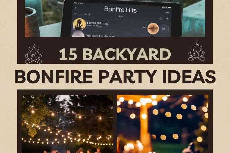 Backyard Bonfire Party Ideas