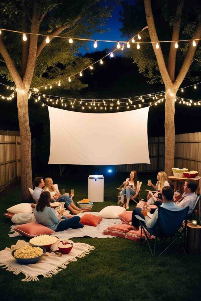 Backyard Movie Night