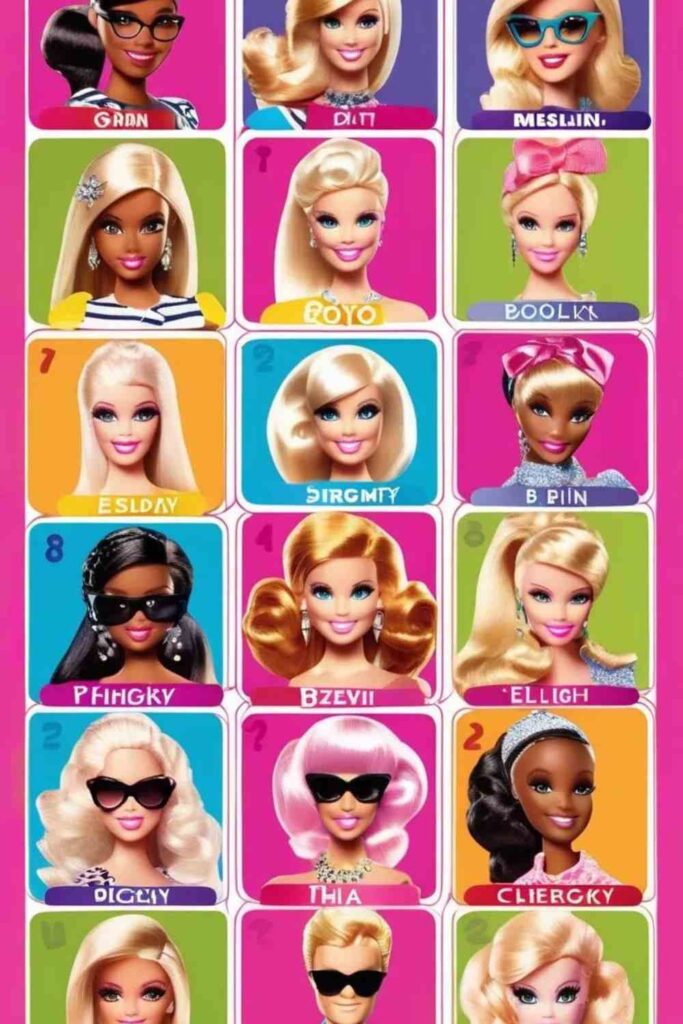 Barbie Bingo