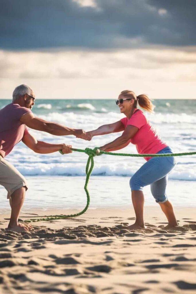 Beach Tug of War