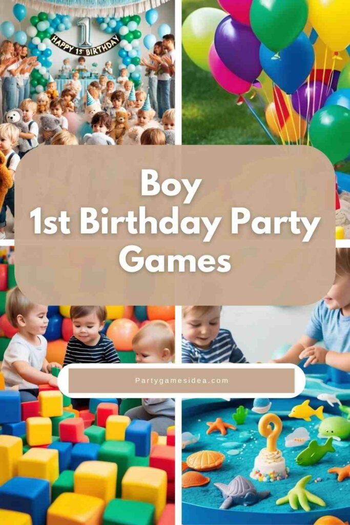 Boy 1st Birthday Party Games