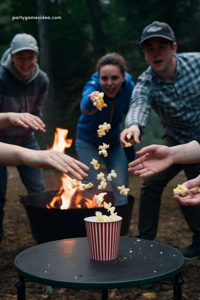 Campfire Popcorn Toss