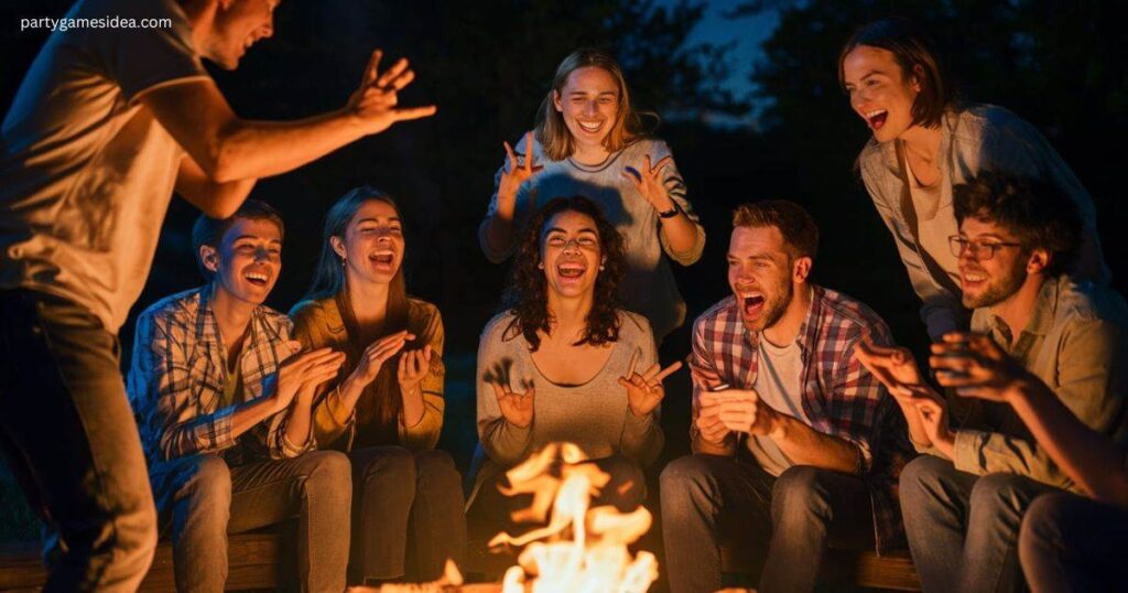 Charades Campfire Game