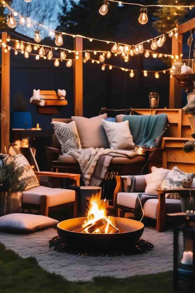 Cozy Fire Pit Seating