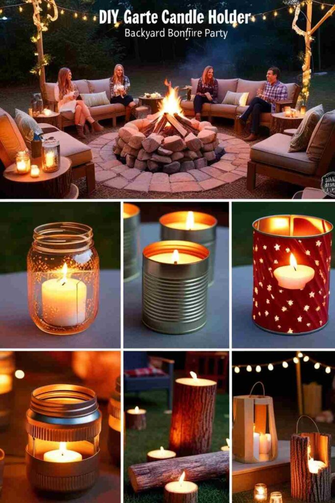 DIY Candle Holders