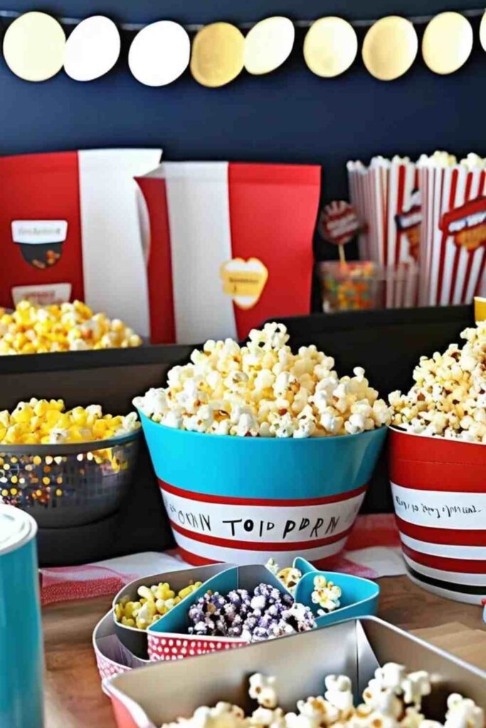 DIY Popcorn Bar