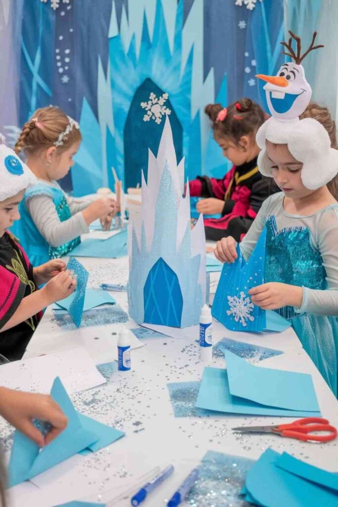 Elsa’s Ice Castle Craft