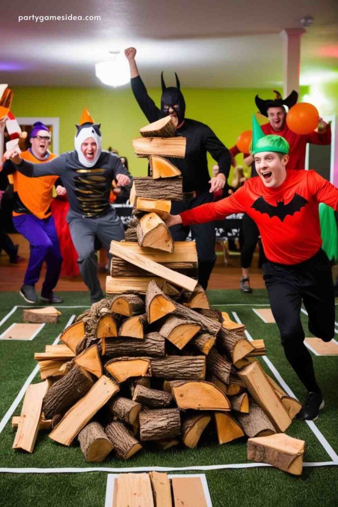 Firewood Stack Race