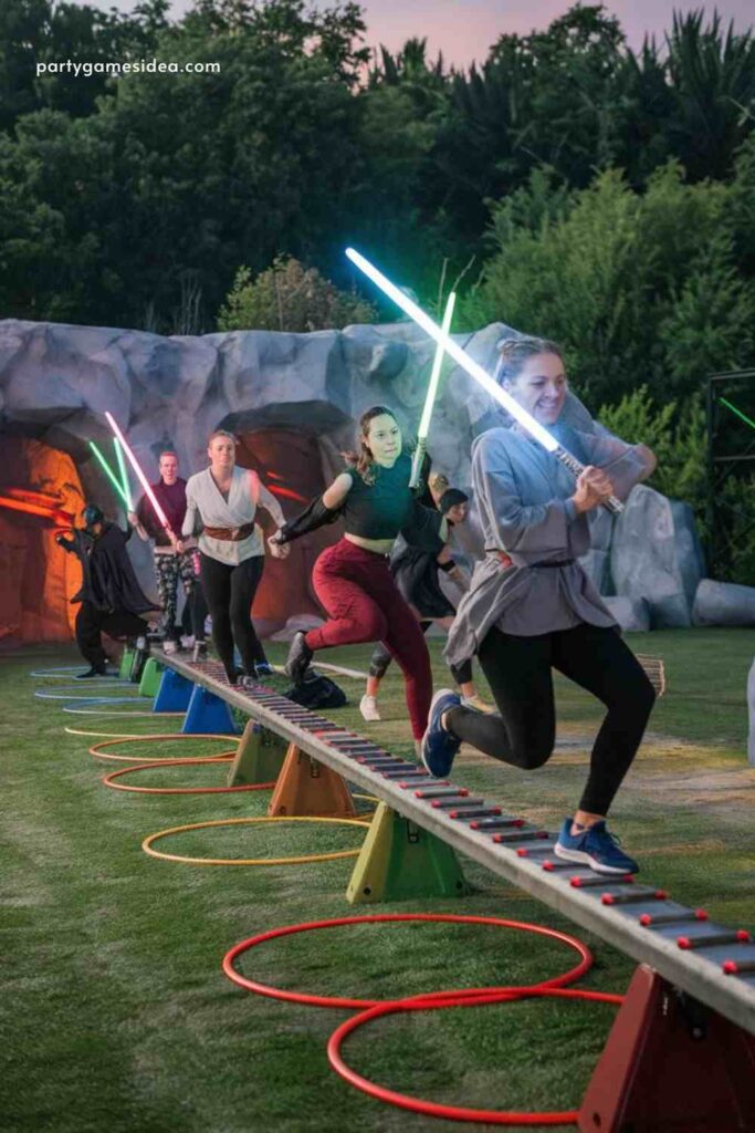 Jedi Training Obstacle Course