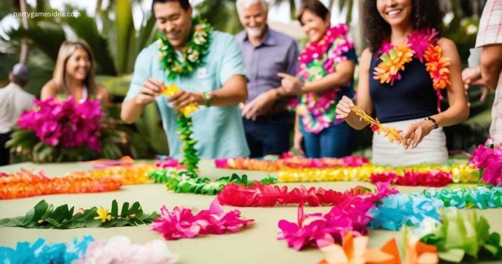 Lei Making Contest