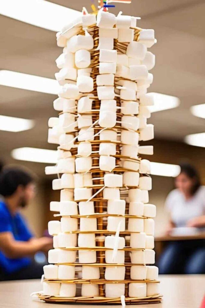 Marshmallow Tower Challenge