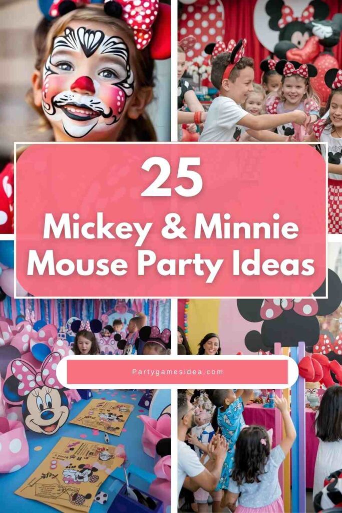 Mickey & Minnie Mouse Party Ideas