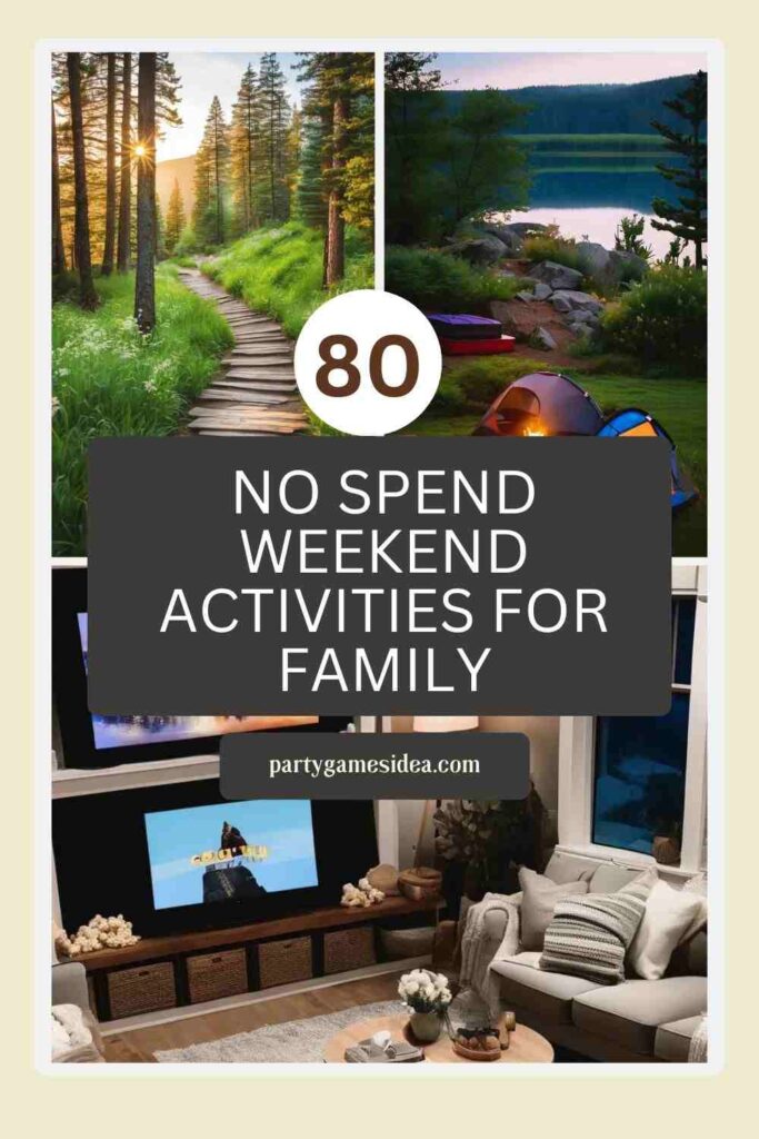 No Spend Weekend Activities For Family