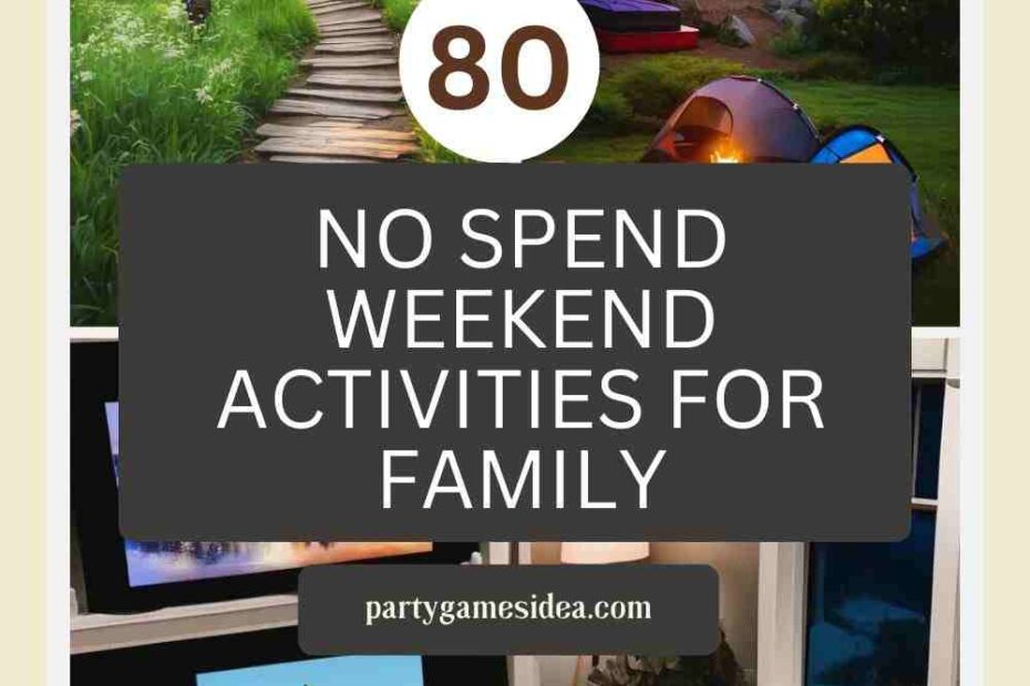 No Spend Weekend Activities For Family