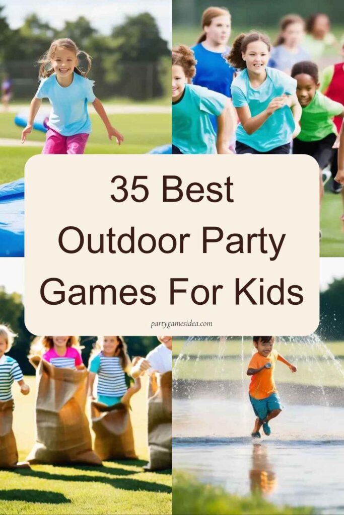 Outdoor Party Games For Kids