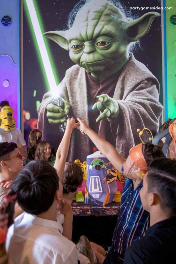 Pin the Lightsaber on Yoda