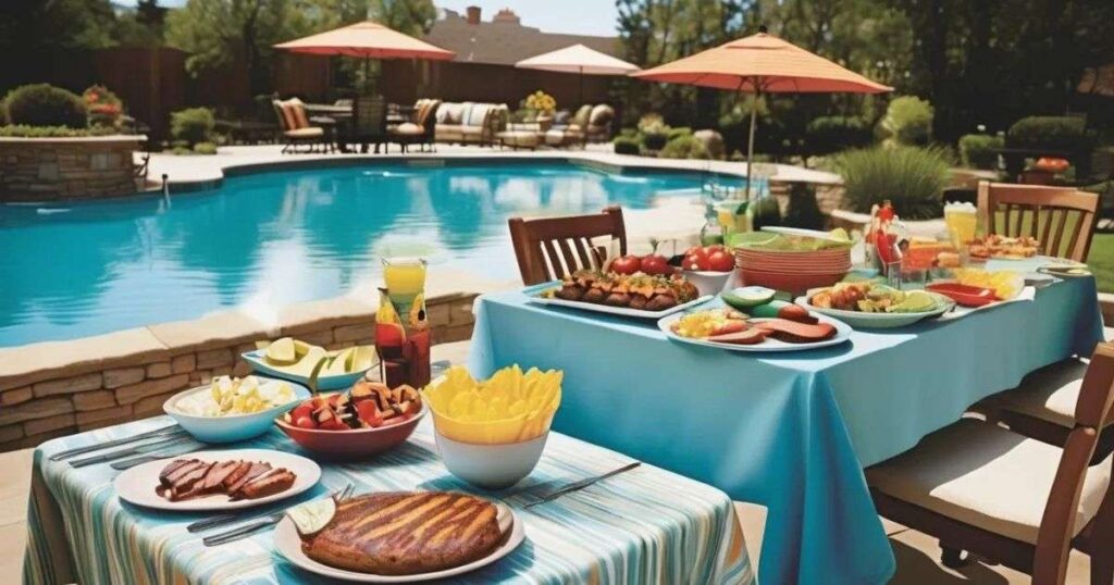 Poolside BBQ