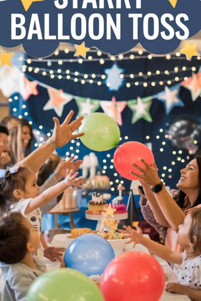 Starry Balloon Toss