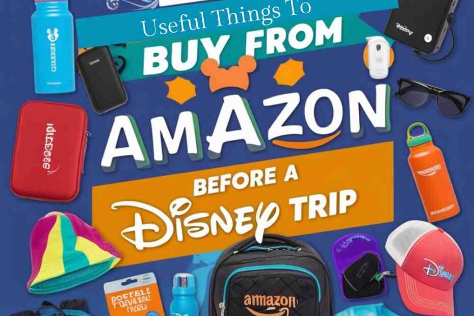 Useful Things To Buy From Amazon Before Disney Trip