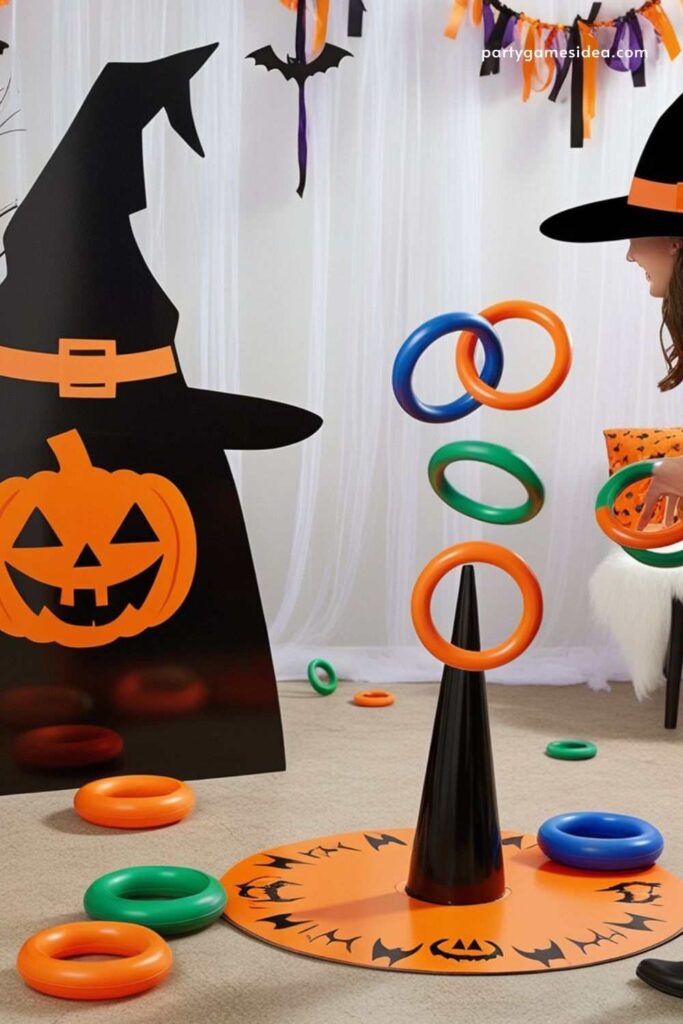 Witch Hat Ring Toss