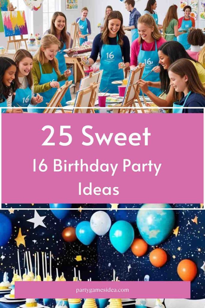 16 Birthday Party Ideas