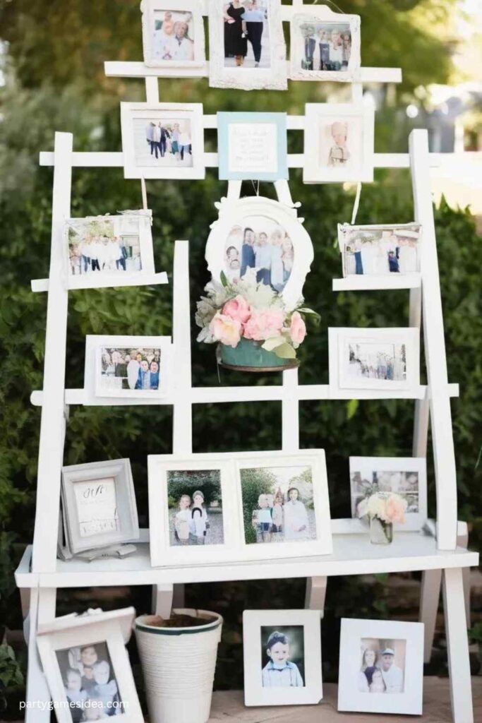 A Memory Lane Photo Display