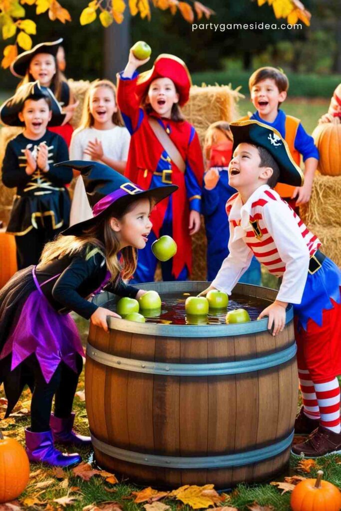 An Apple Bobbing