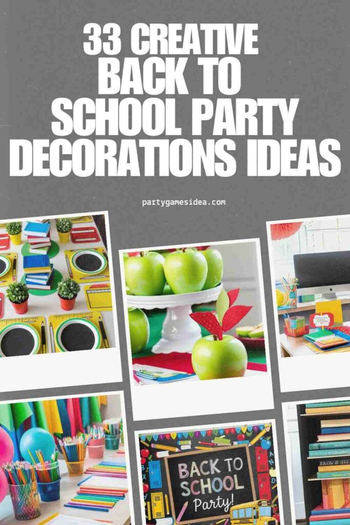 Back To School Party Decorations