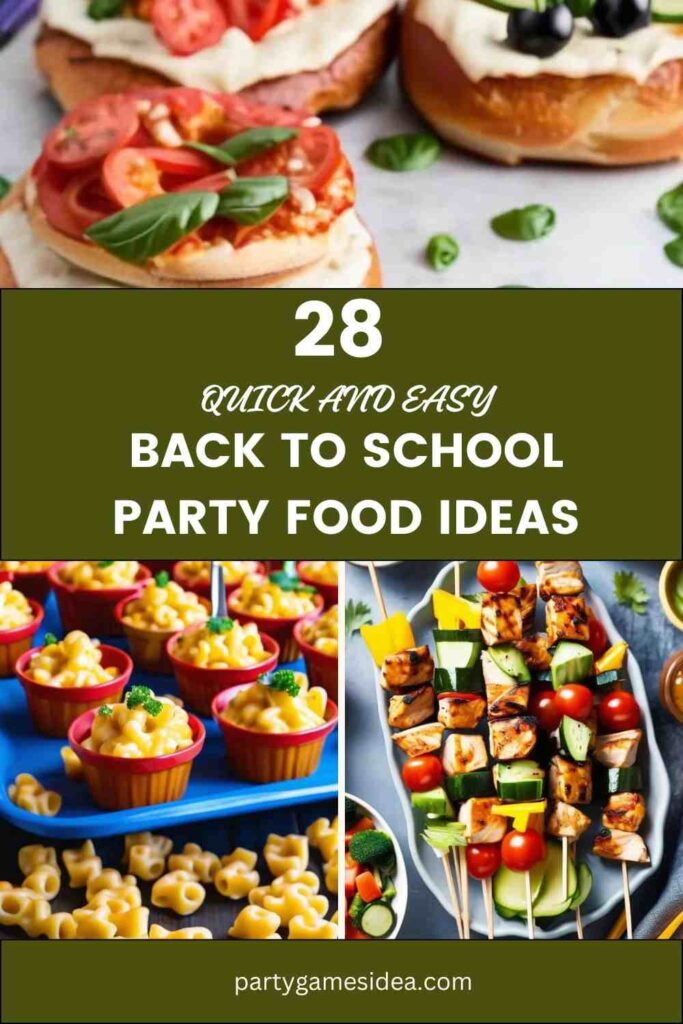 Back To School Party Food