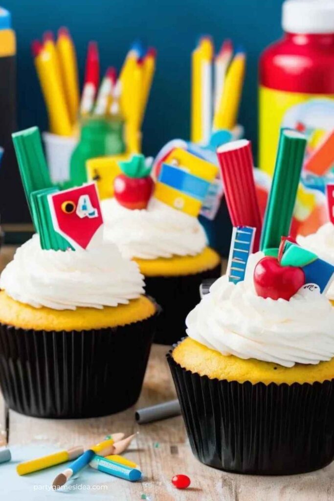 Back-to-School Cupcakes