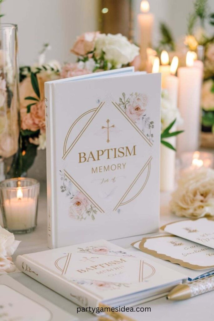 Baptism Memory Book