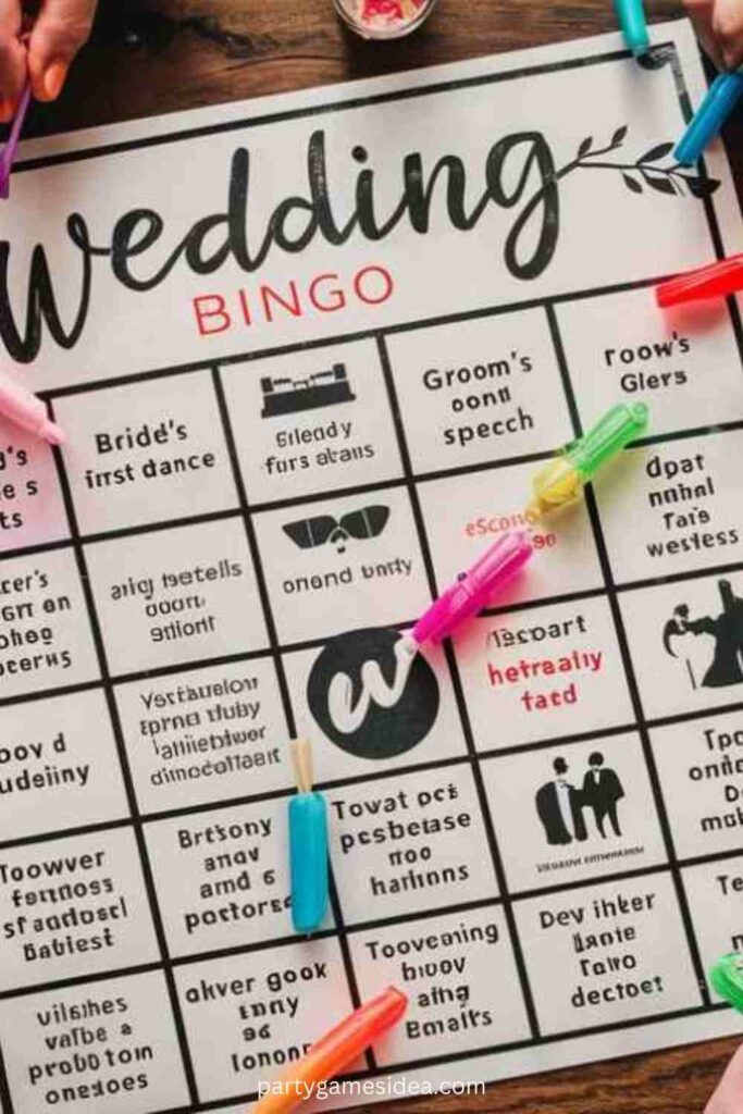 Bridal Bingo Challenge