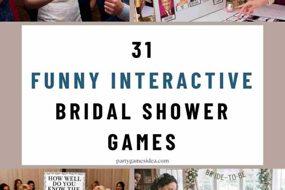 Bridal Shower Games