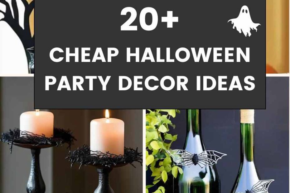 Cheap Halloween Party Decor Ideas