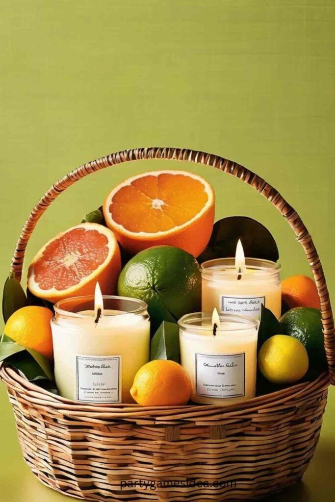 Citrus-Scented Candles