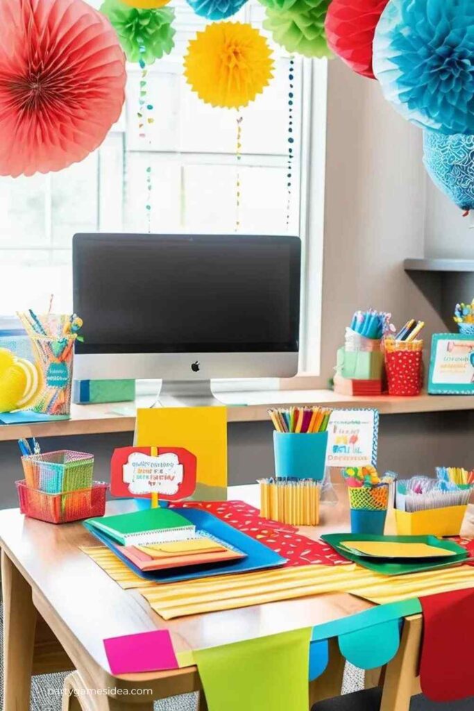 Classroom Desk Decor