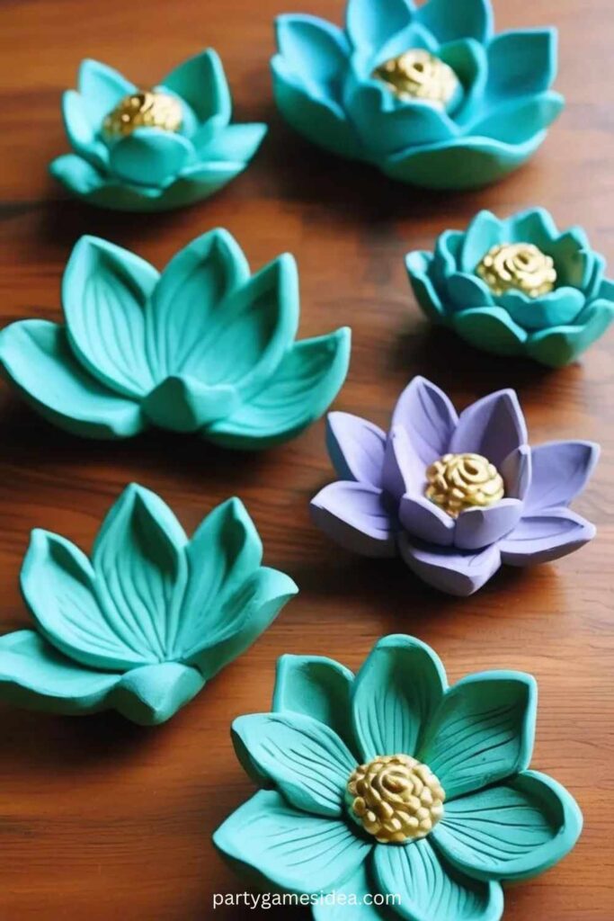 Clay Lotus Flower