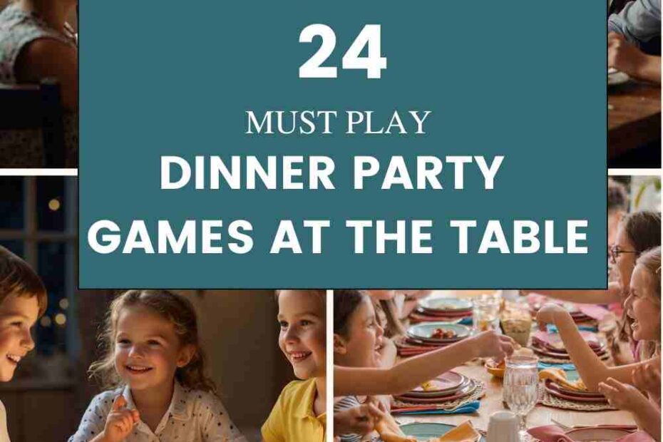 Dinner Party Games at the Table